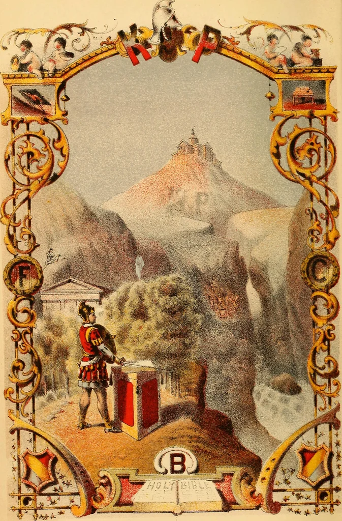 An illustration from The Knights of Pythias complete manual and text-book .., 1878, leaf 9