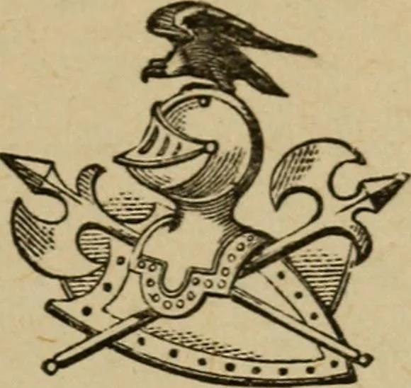 An illustration from The Knights of Pythias complete manual and text-book .., 1886, leaf 10