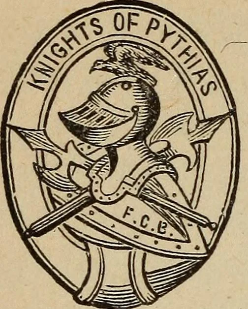 An illustration from The Knights of Pythias complete manual and text-book .., 1886, leaf 15