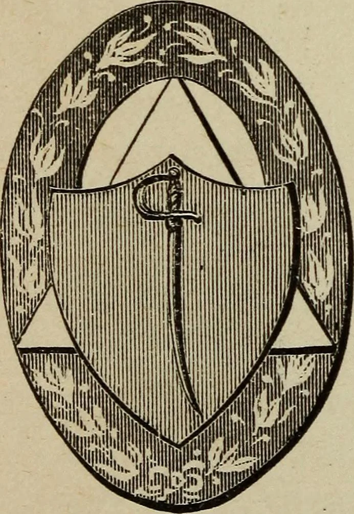 An illustration from The Knights of Pythias complete manual and text-book .., 1886, leaf 257