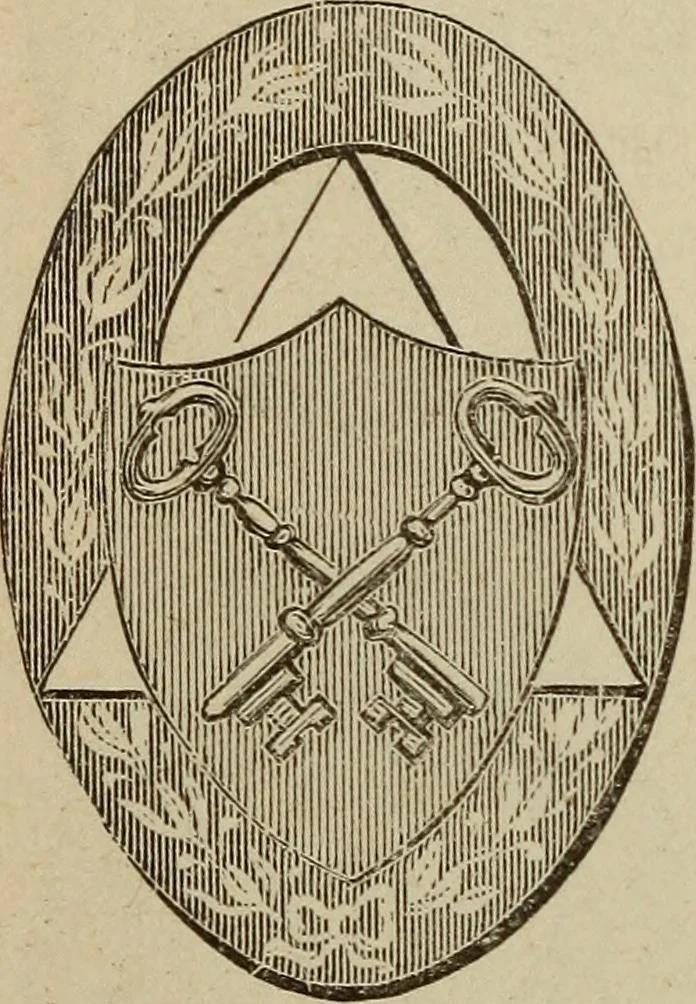 An illustration from The Knights of Pythias complete manual and text-book .., 1886, leaf 259