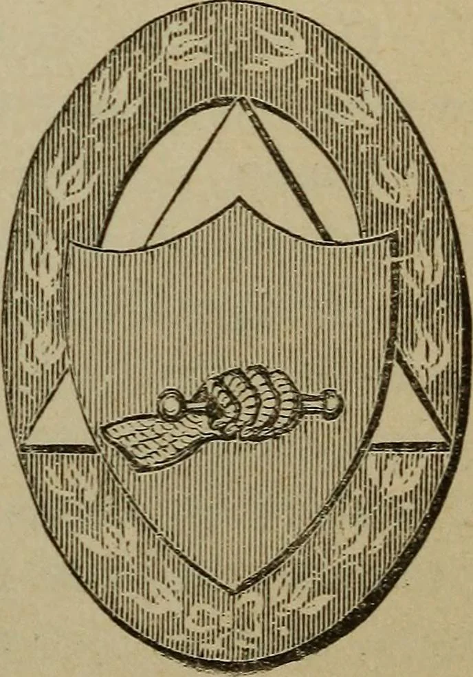 An illustration from The Knights of Pythias complete manual and text-book .., 1886, leaf 260