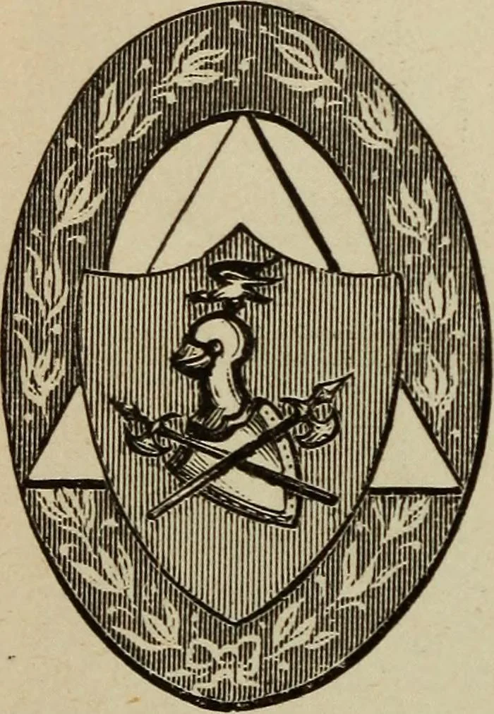 An illustration from The Knights of Pythias complete manual and text-book .., 1886, leaf 261