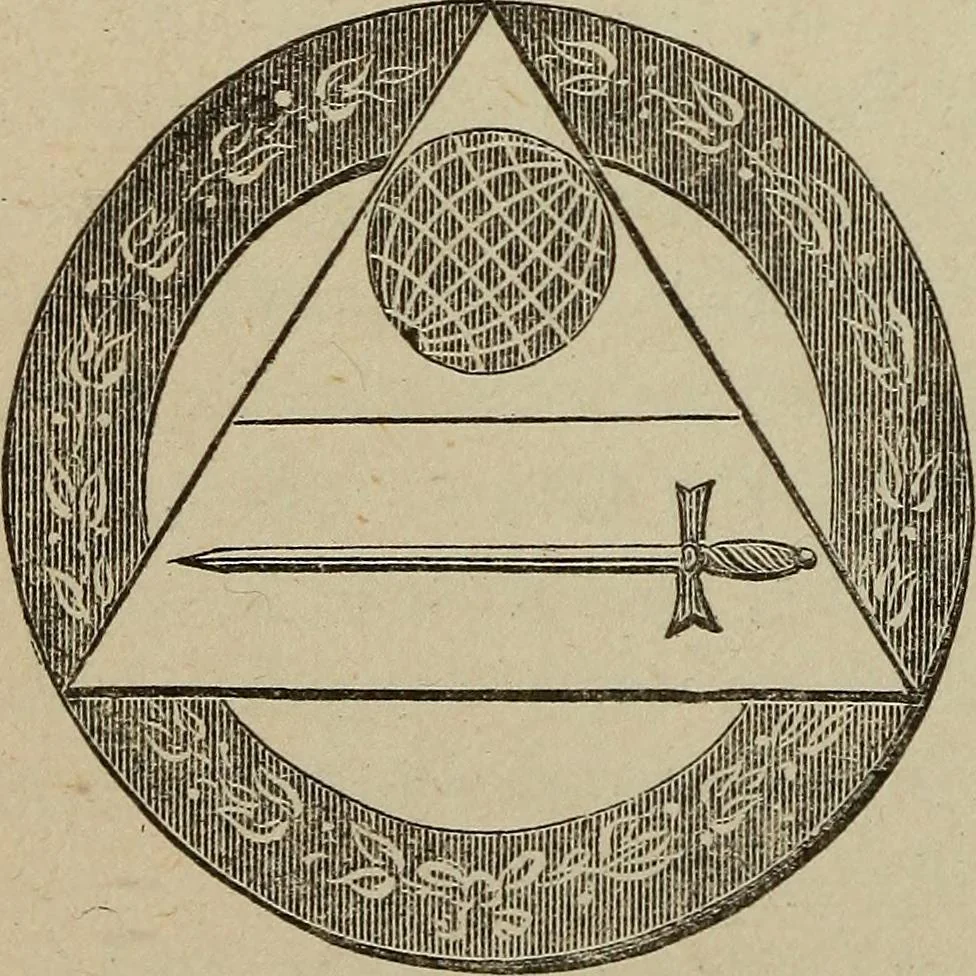 An illustration from The Knights of Pythias complete manual and text-book .., 1886, leaf 263