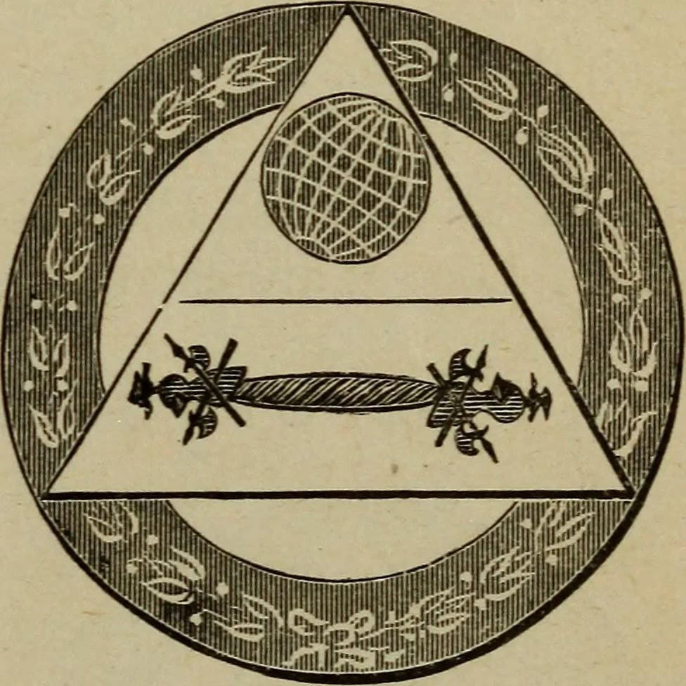 An illustration from The Knights of Pythias complete manual and text-book .., 1886, leaf 266