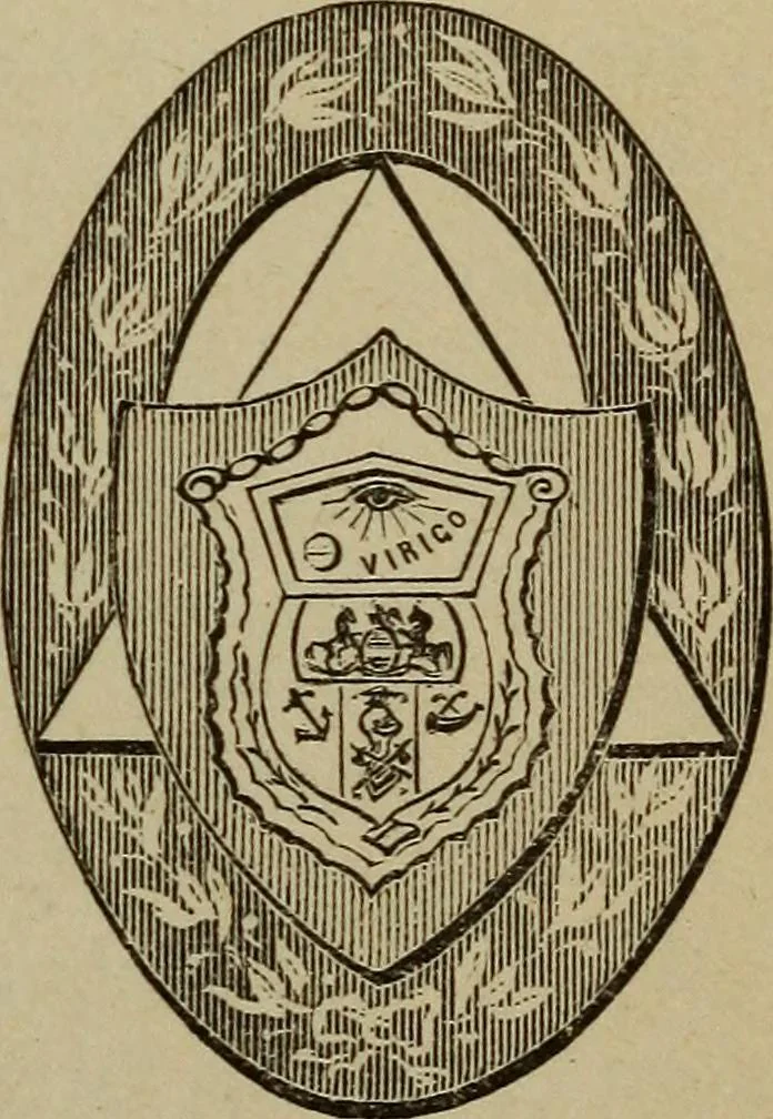 An illustration from The Knights of Pythias complete manual and text-book .., 1886, leaf 268