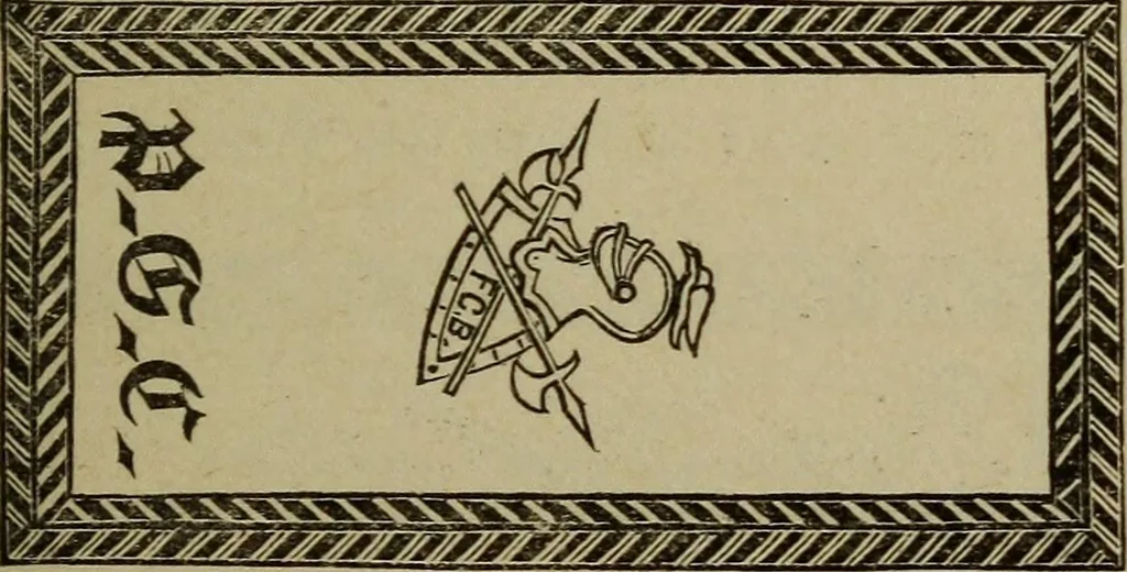 An illustration from The Knights of Pythias complete manual and text-book .., 1886, leaf 272