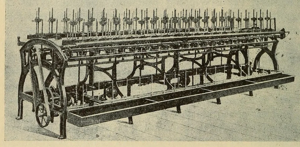 An illustration from Knitted fabrics, 1919, leaf 36