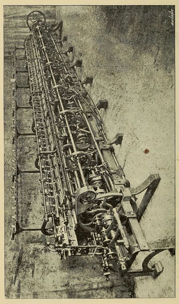 An illustration from Knitted fabrics, 1919, leaf 82
