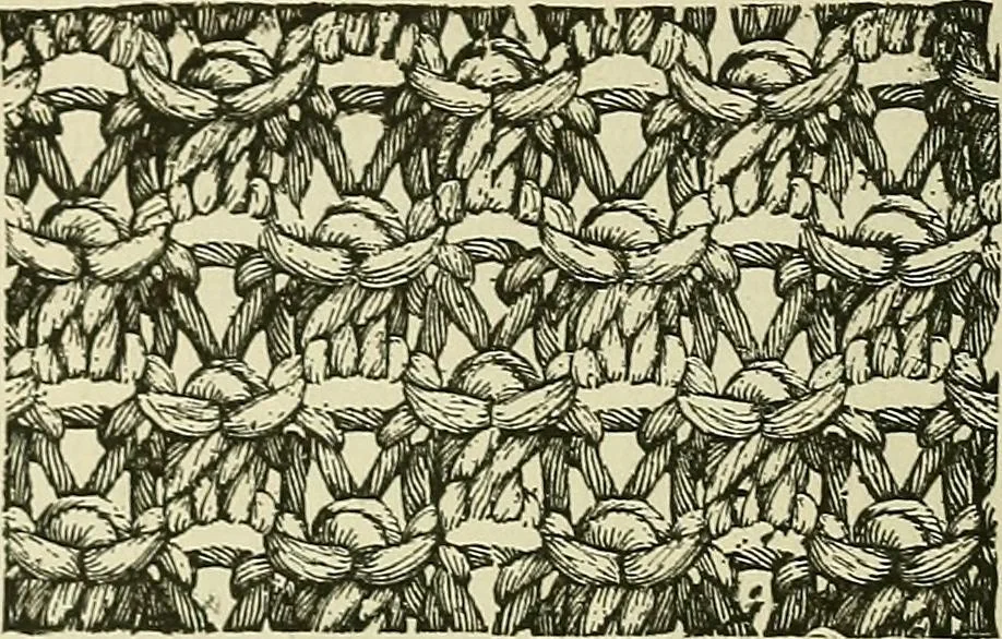 An illustration from Knitting : how to knit and what to knit..., 1884, leaf 29
