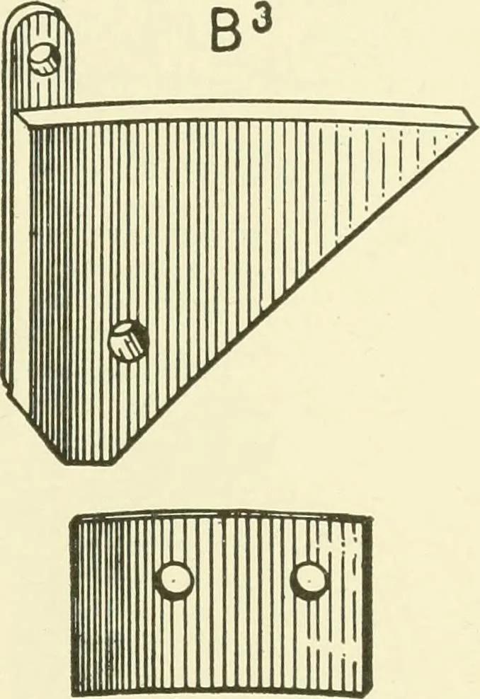 An illustration from Knitting; a manual of practical instruction in the mechanical details of all types of knitting machinery, their operation, adjustment, and care, 1909, leaf 126