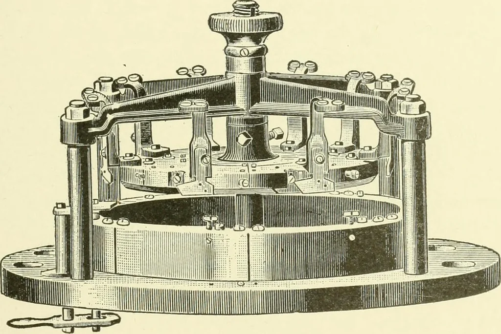 An illustration from Knitting; a manual of practical instruction in the mechanical details of all types of knitting machinery, their operation, adjustment, and care, 1909, leaf 156