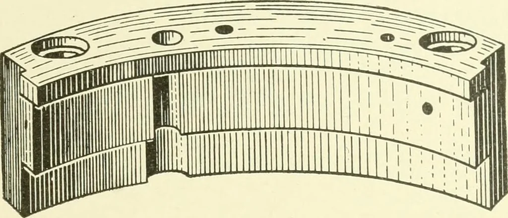 An illustration from Knitting; a manual of practical instruction in the mechanical details of all types of knitting machinery, their operation, adjustment, and care, 1909, leaf 158