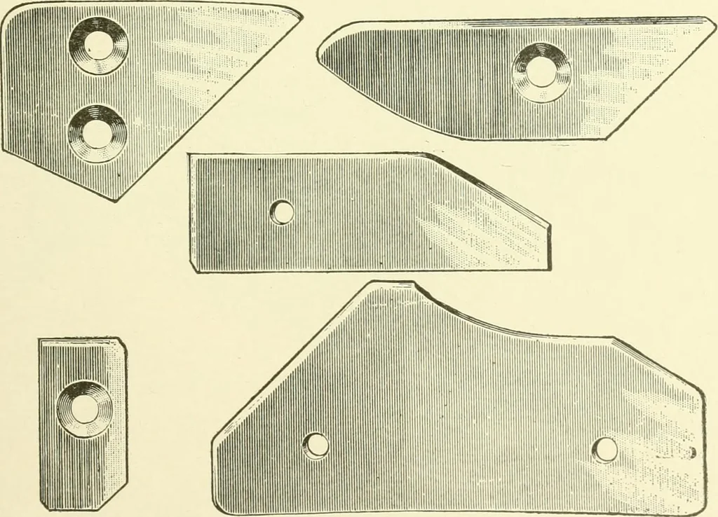 An illustration from Knitting; a manual of practical instruction in the mechanical details of all types of knitting machinery, their operation, adjustment, and care, 1909, leaf 158