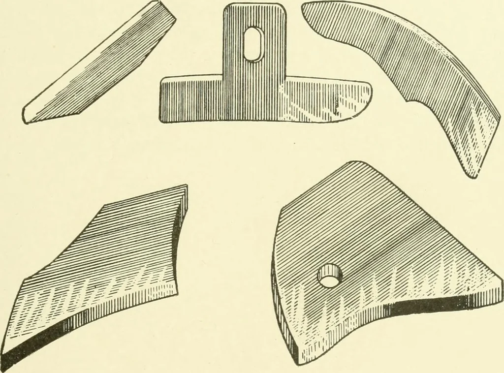 An illustration from Knitting; a manual of practical instruction in the mechanical details of all types of knitting machinery, their operation, adjustment, and care, 1909, leaf 160