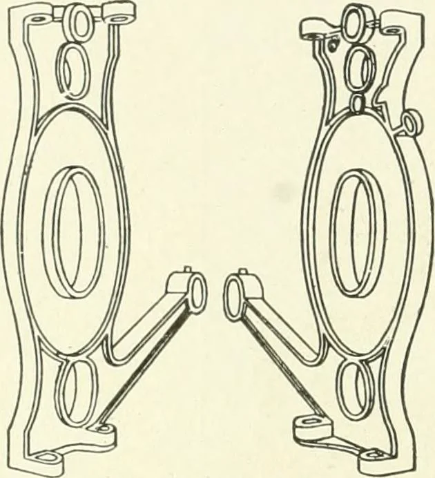 An illustration from Knitting; a manual of practical instruction in the mechanical details of all types of knitting machinery, their operation, adjustment, and care, 1909, leaf 177