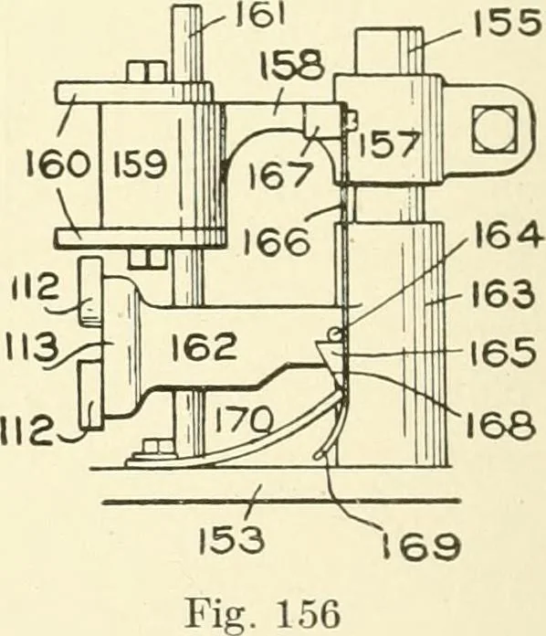 An illustration from Knitting; a manual of practical instruction in the mechanical details of all types of knitting machinery, their operation, adjustment, and care, 1909, leaf 289