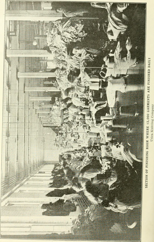 An illustration from Knitting; a manual of practical instruction in the mechanical details of all types of knitting machinery, their operation, adjustment, and care, 1909, leaf 325