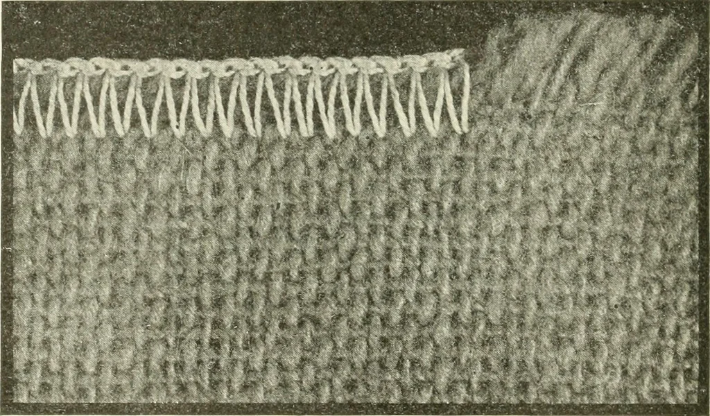 An illustration from Knitting; a manual of practical instruction in the mechanical details of all types of knitting machinery, their operation, adjustment, and care, 1909, leaf 363