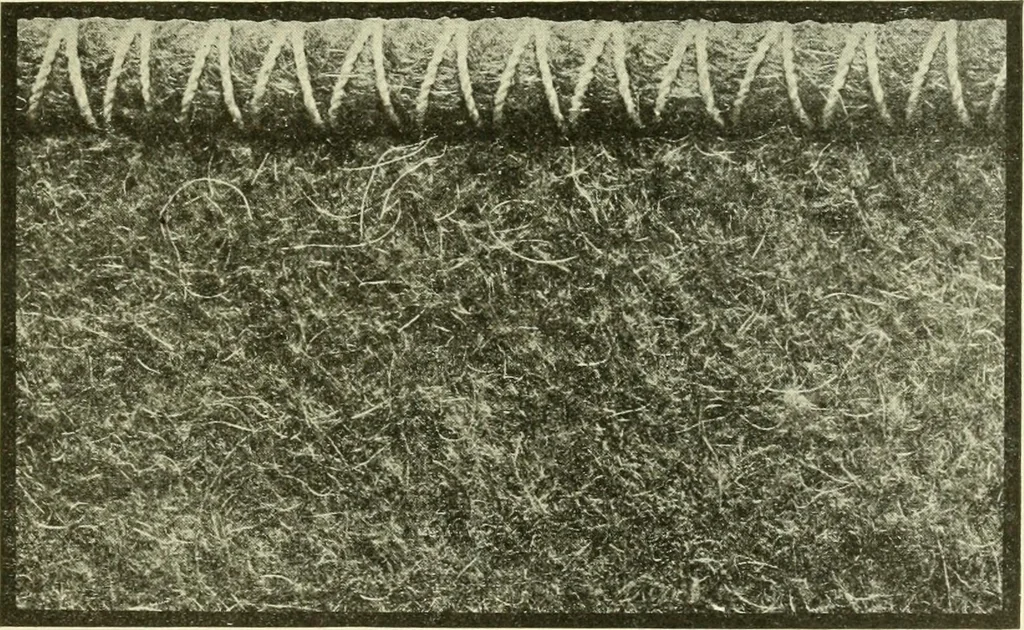 An illustration from Knitting; a manual of practical instruction in the mechanical details of all types of knitting machinery, their operation, adjustment, and care, 1909, leaf 364