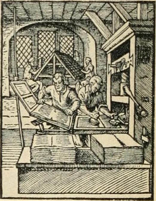 An illustration from A könyv története, 1915, leaf 13