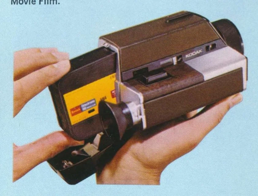 An illustration from Kodak XL Movie Cameras 1973, 1973, leaf 2