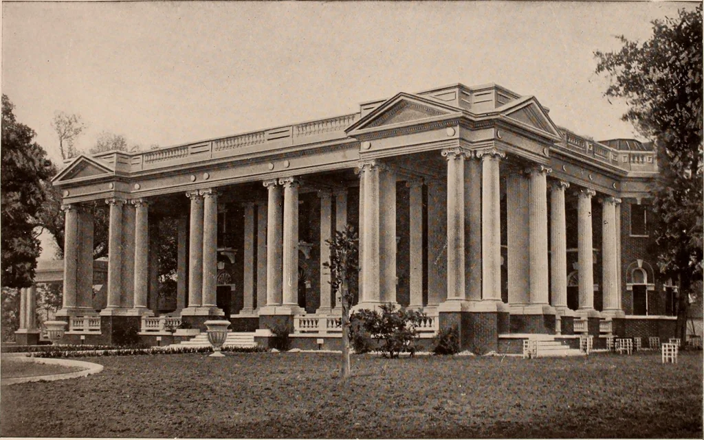 An illustration from Koll's patent lock-joint staved and turned columns., 1913, leaf 20
