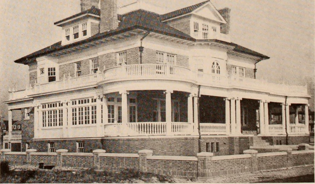 An illustration from Koll's patent lock-joint staved and turned columns., 1913, leaf 23