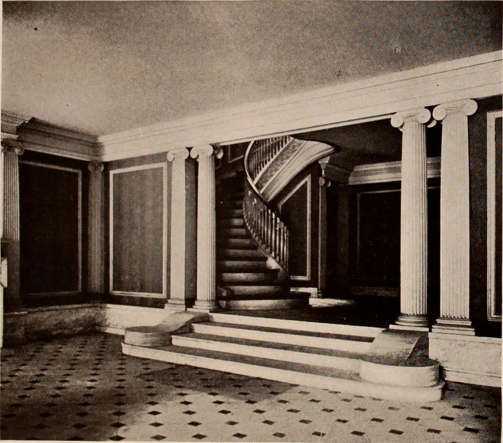 An illustration from Koll's patent lock-joint staved and turned columns., 1913, leaf 24