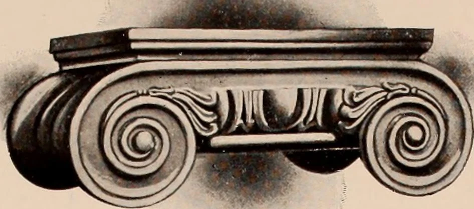 An illustration from Koll's patent lock-joint staved and turned columns., 1913, leaf 46