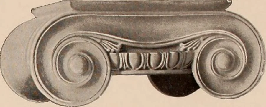 An illustration from Koll's patent lock-joint staved and turned columns., 1913, leaf 46