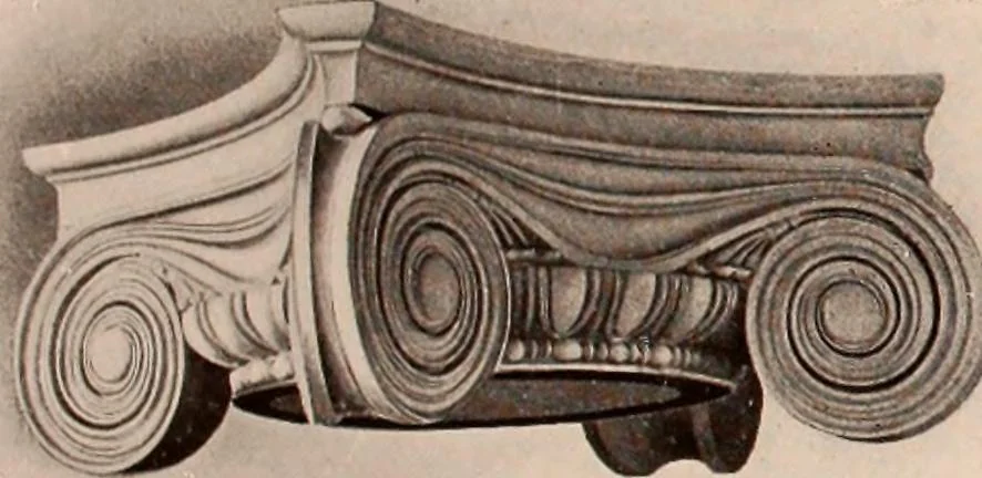 An illustration from Koll's patent lock-joint staved and turned columns., 1913, leaf 46