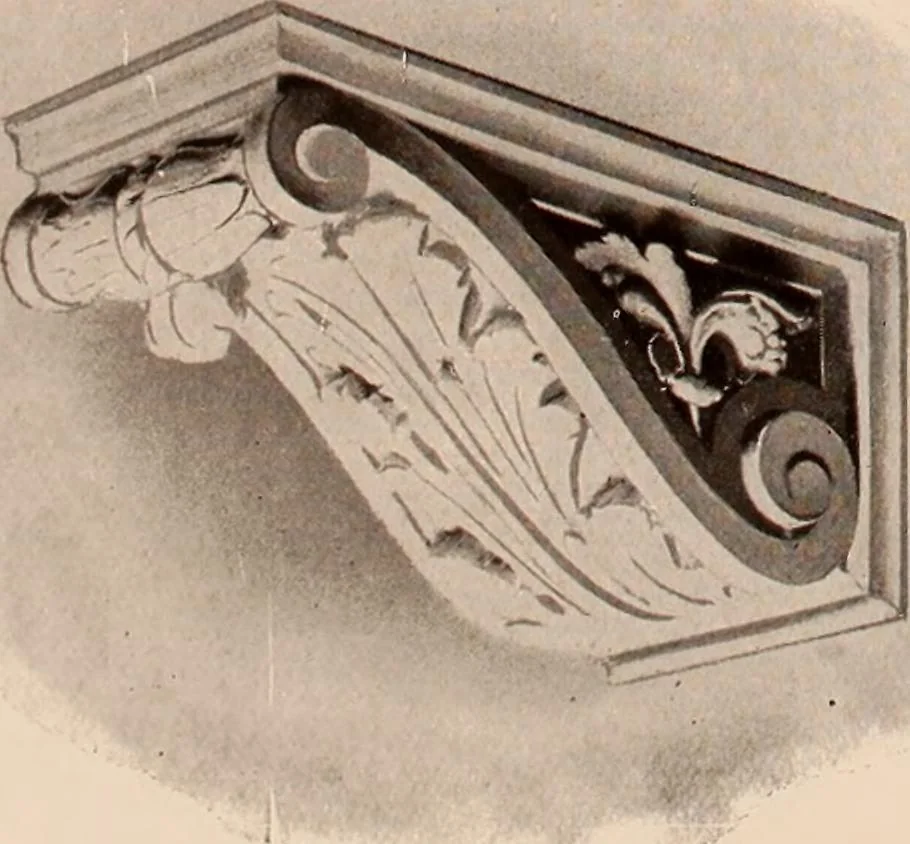 An illustration from Koll's patent lock-joint staved and turned columns., 1913, leaf 47