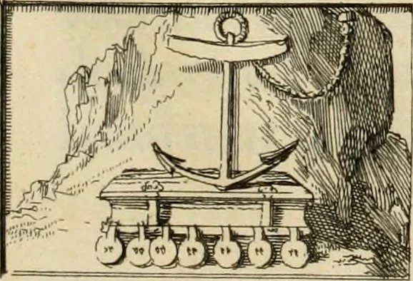 An illustration from Komste van Zyne Majesteit Willem III. koning van Groot Britanje, enz. in Holland, of, Te omstandelyke beschryving van alles, : het welke op des zelfs komste en geduurende zyn verblyf, in's Graavenhaage en elders, ten teeken van vreugde en eere, is opgerecht en voorgevallen, 1691, leaf 142