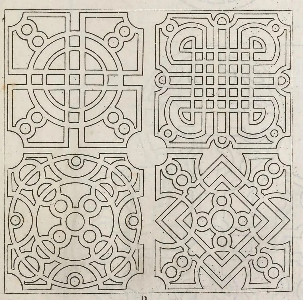 An illustration from De koninglycke hovenier aanwyzende de middelen om boomen : bloemen en kruyden te zaayen, planten, aen queeken en voort teelen : met konstige koperen platen verciert, 1676, leaf 213