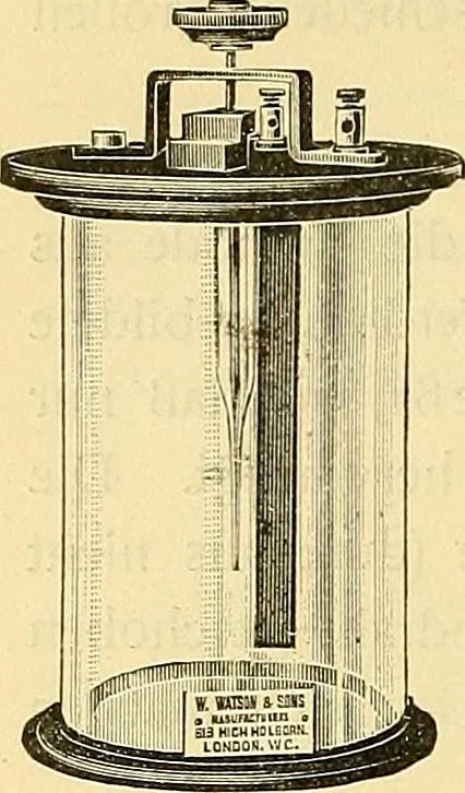 An illustration from Konstruktion, Bau und Betrieb von Funkeninduktoren und deren Anwendung, mit besonderer Berücksichtigung der Röntgenstrahlen-Technik, 1904, leaf 115