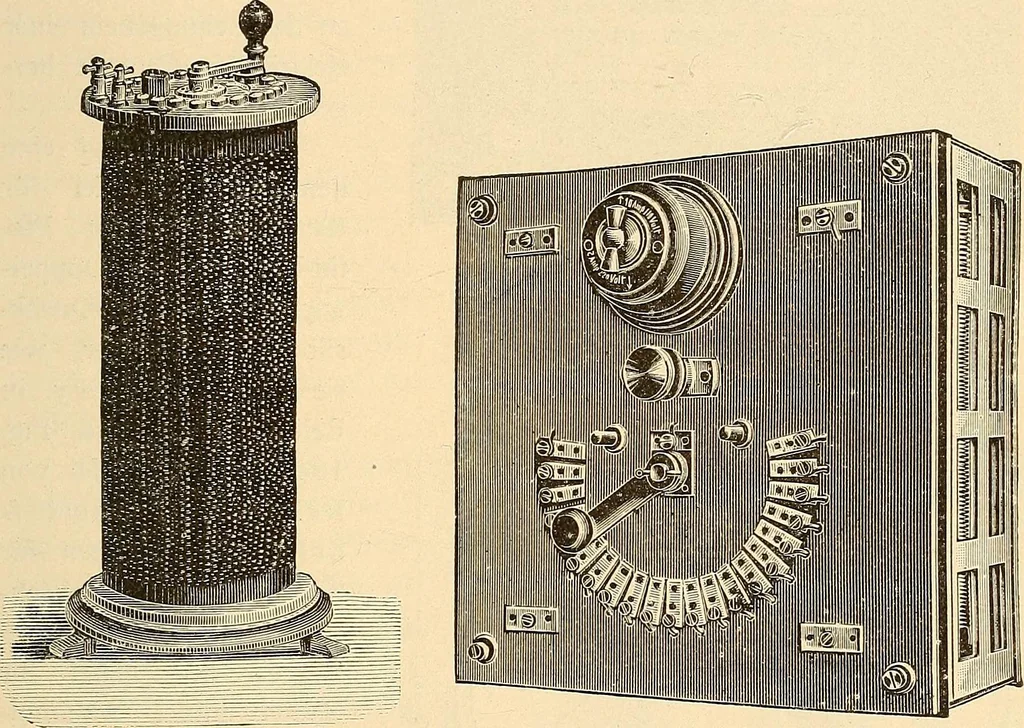 An illustration from Konstruktion, Bau und Betrieb von Funkeninduktoren und deren Anwendung, mit besonderer Berücksichtigung der Röntgenstrahlen-Technik, 1904, leaf 144