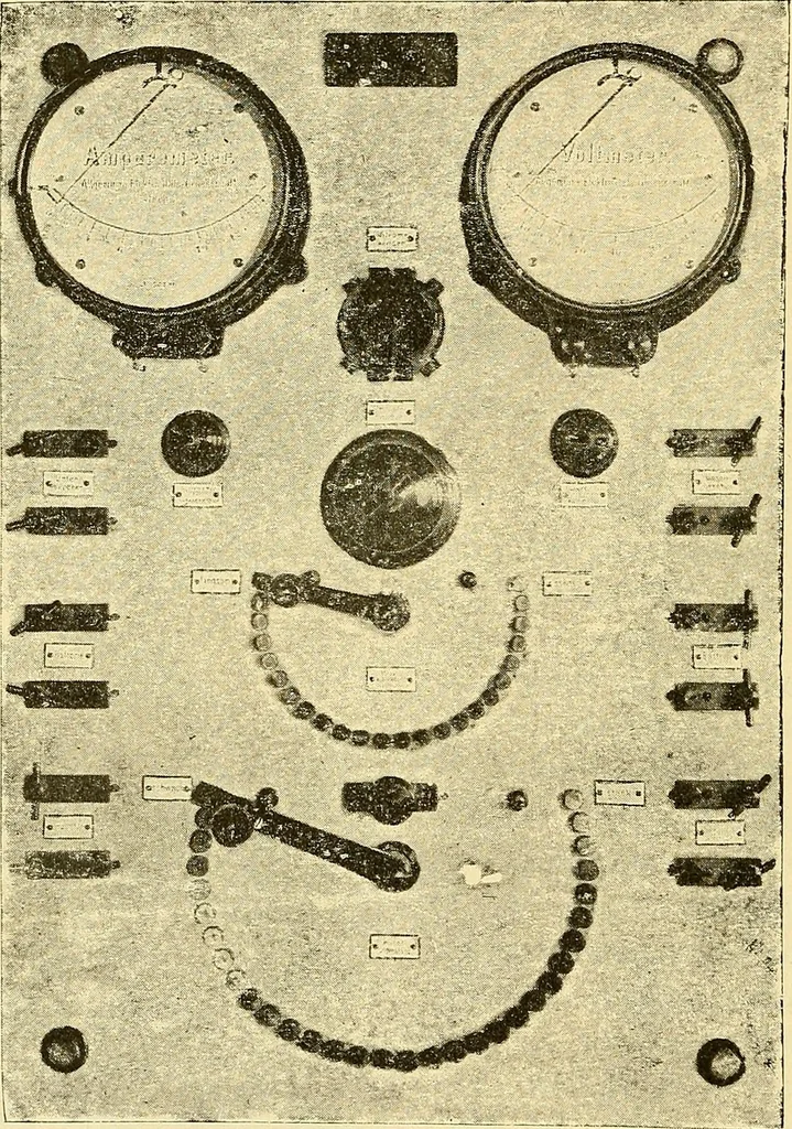 An illustration from Konstruktion, Bau und Betrieb von Funkeninduktoren und deren Anwendung, mit besonderer Berücksichtigung der Röntgenstrahlen-Technik, 1904, leaf 147