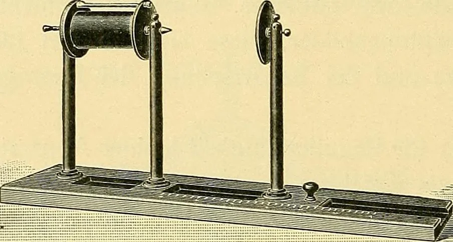 An illustration from Konstruktion, Bau und Betrieb von Funkeninduktoren und deren Anwendung, mit besonderer Berücksichtigung der Röntgenstrahlen-Technik, 1904, leaf 185