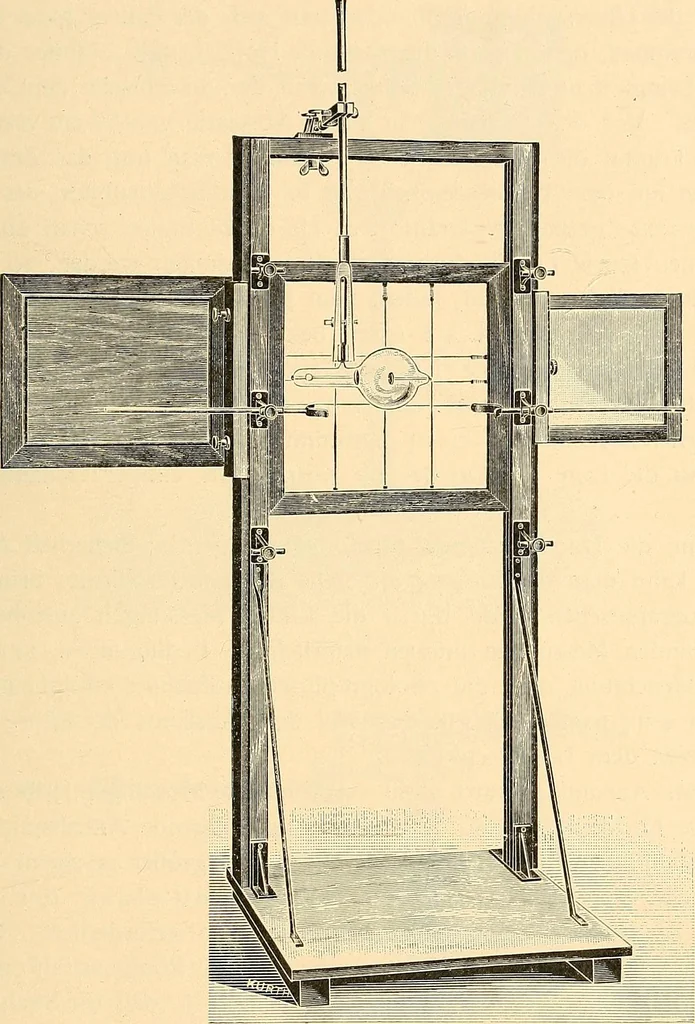 An illustration from Konstruktion, Bau und Betrieb von Funkeninduktoren und deren Anwendung, mit besonderer Berücksichtigung der Röntgenstrahlen-Technik, 1904, leaf 198