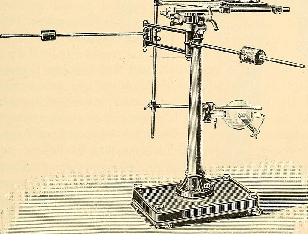 An illustration from Konstruktion, Bau und Betrieb von Funkeninduktoren und deren Anwendung, mit besonderer Berücksichtigung der Röntgenstrahlen-Technik, 1904, leaf 200