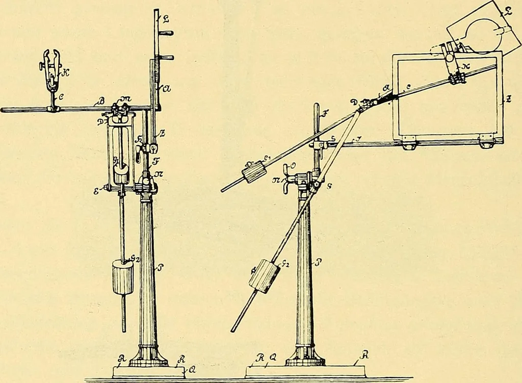 An illustration from Konstruktion, Bau und Betrieb von Funkeninduktoren und deren Anwendung, mit besonderer Berücksichtigung der Röntgenstrahlen-Technik, 1904, leaf 201
