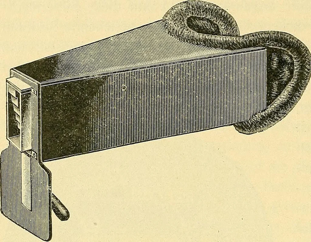 An illustration from Konstruktion, Bau und Betrieb von Funkeninduktoren und deren Anwendung, mit besonderer Berücksichtigung der Röntgenstrahlen-Technik, 1904, leaf 213
