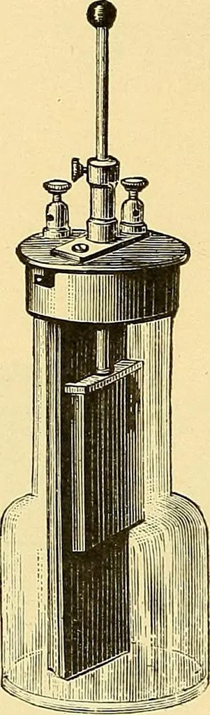 An illustration from Konstruktion, Bau und Betrieb von Funkeninduktoren und deren Anwendung, mit besonderer Berücksichtigung der Röntgenstrahlen-Technik, 1904, leaf 29