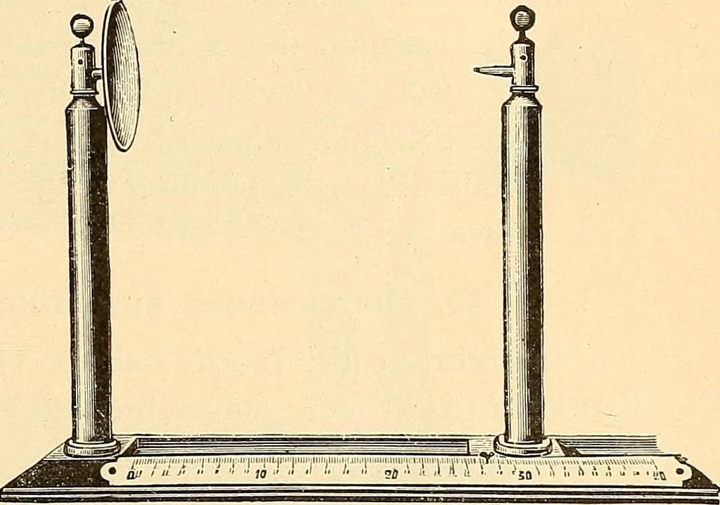 An illustration from Konstruktion, Bau und Betrieb von Funkeninduktoren und deren Anwendung, mit besonderer Berücksichtigung der Röntgenstrahlen-Technik, 1904, leaf 56
