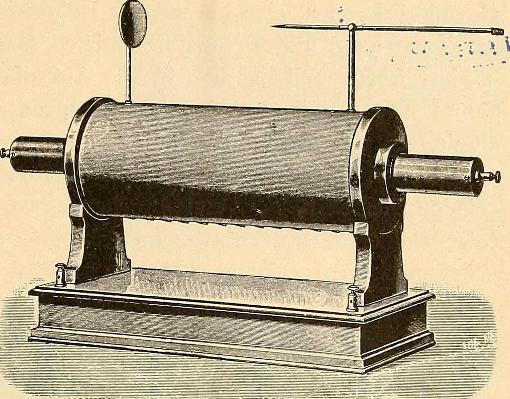 An illustration from Konstruktion, Bau und Betrieb von Funkeninduktoren und deren Anwendung, mit besonderer Berücksichtigung der Röntgenstrahlen-Technik, 1904, leaf 62