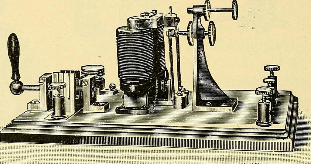 An illustration from Konstruktion, Bau und Betrieb von Funkeninduktoren und deren Anwendung, mit besonderer Berücksichtigung der Röntgenstrahlen-Technik, 1904, leaf 81