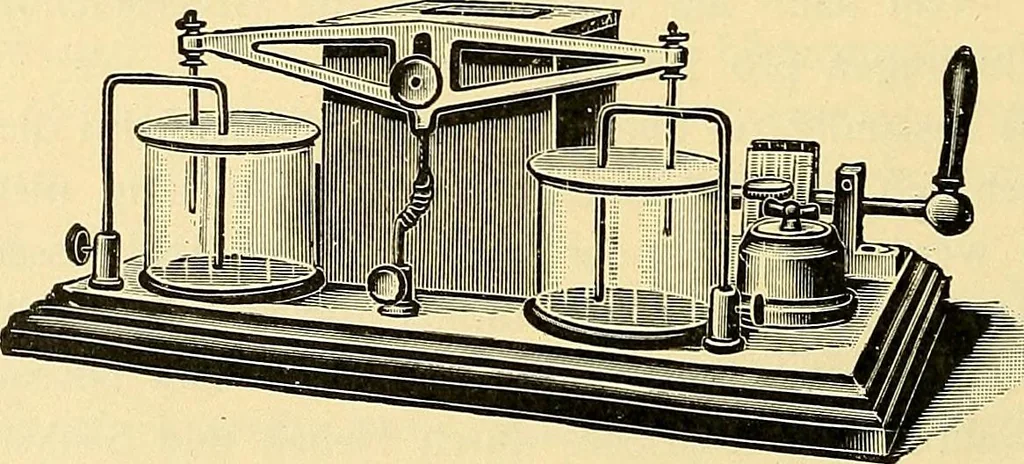 An illustration from Konstruktion, Bau und Betrieb von Funkeninduktoren und deren Anwendung, mit besonderer Berücksichtigung der Röntgenstrahlen-Technik, 1904, leaf 87