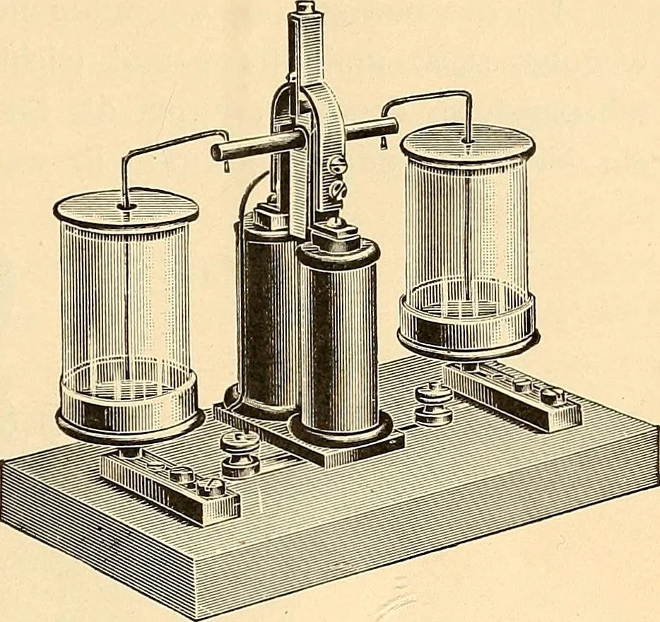 An illustration from Konstruktion, Bau und Betrieb von Funkeninduktoren und deren Anwendung, mit besonderer Berücksichtigung der Röntgenstrahlen-Technik, 1904, leaf 88