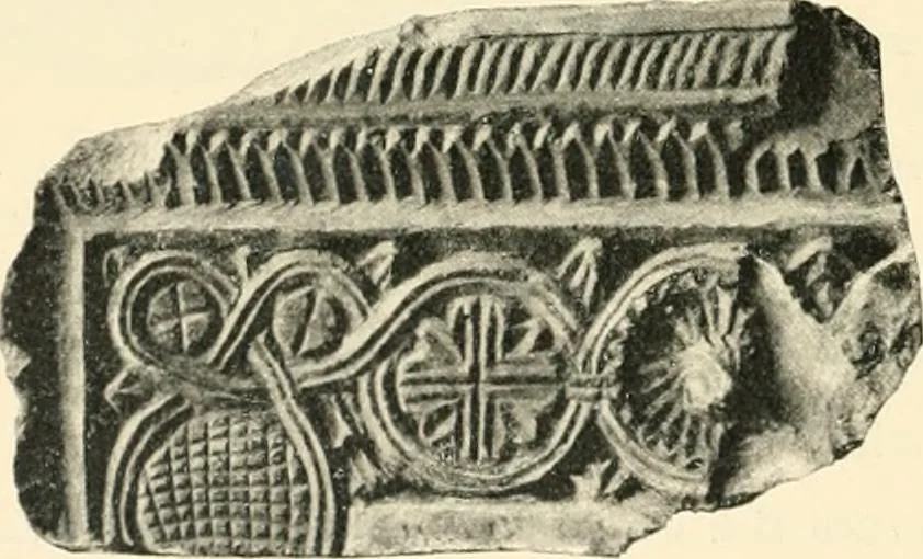 An illustration from Koptische Kunst, 1904, leaf 101